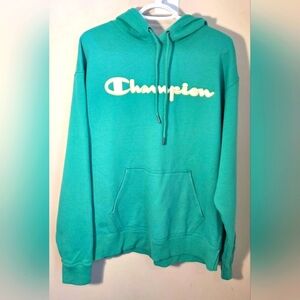 ⭐️Champion Men's Green Hoodie Size L